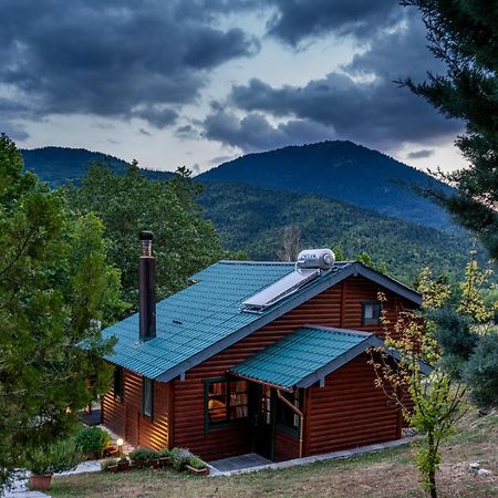 Chalet Likouresi Village Karpenísion Dış mekan fotoğraf