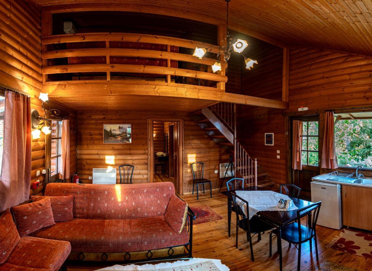 Chalet Likouresi Village Karpenísion Dış mekan fotoğraf