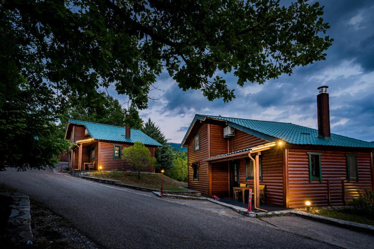 Chalet Likouresi Village Karpenísion Dış mekan fotoğraf
